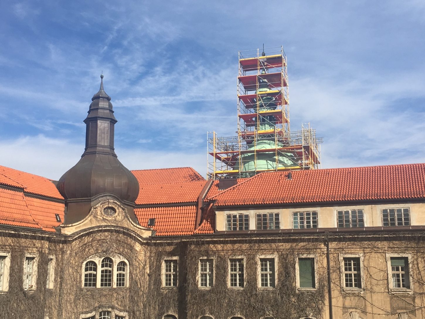 Bauarbeiten Rathaus 2017