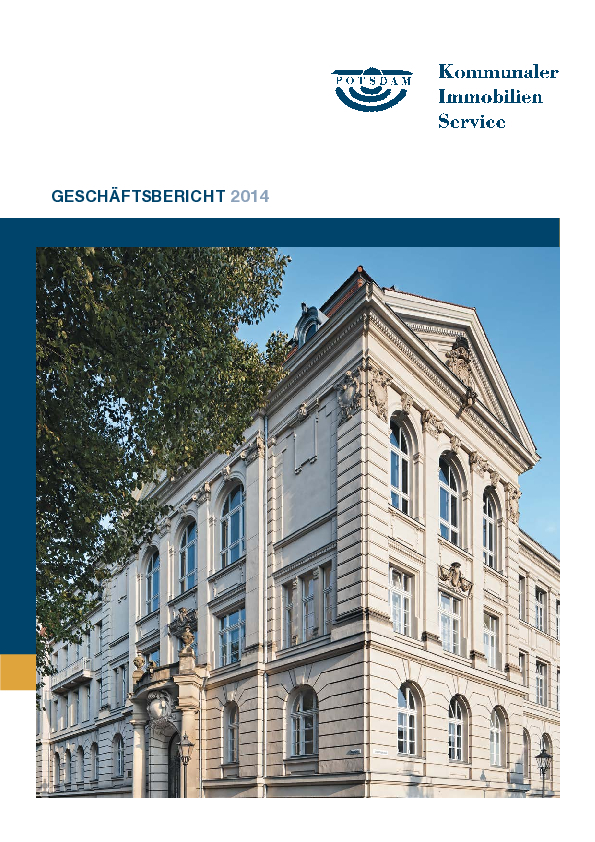 Geschäftsbericht 2014