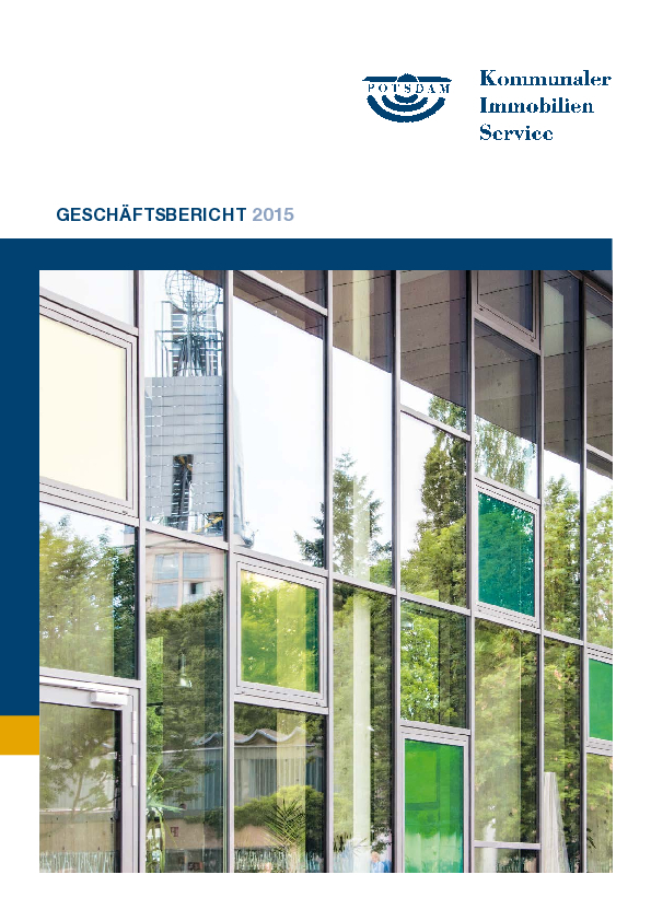 Geschäftsbericht 2015