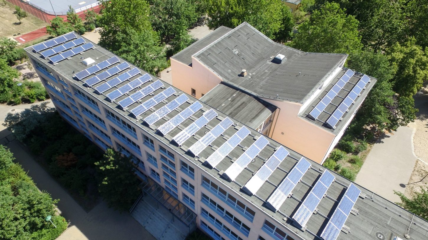 Photovoltaikanlage Schulegebäude Am Schilfhof