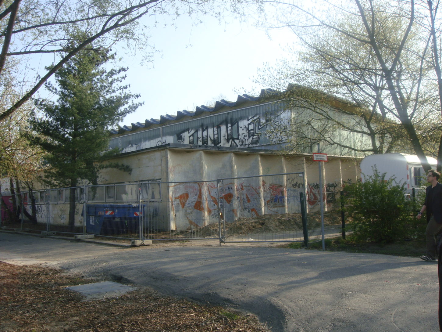 Turnhalle vor der Sanierung
